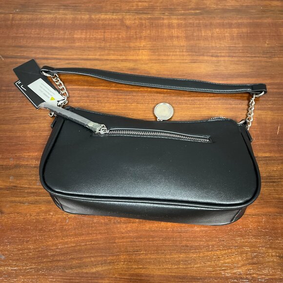 Ed Hardy Small Crossbody Purse w/ Detachable Shoulder Strap Multicolor Checkered - Picture 3 of 3